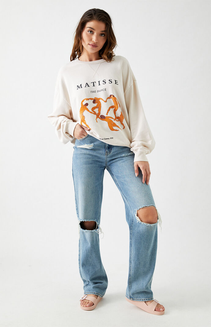 PS LA Matisse Crew Neck Sweatshirt PacSun