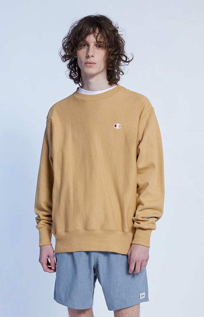 Champion sweater pacsun yellow 2025