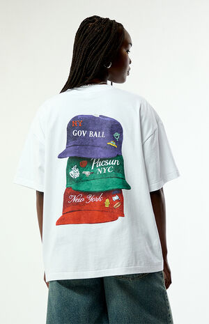 x Gov Ball Cap Stack T-Shirt image number 2