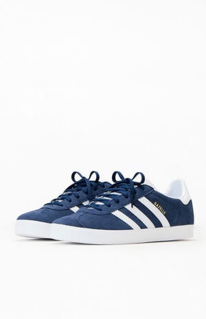 Kids Navy Gazelle Shoes image number 2