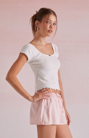 Maggie Pointelle T-Shirt image number 2