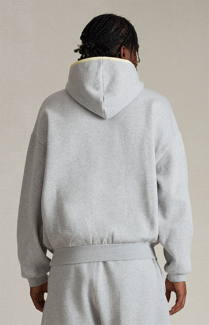 Fear of God Essentials Light Heather Grey Hoodie