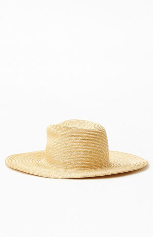 Ipanema Straw Fedora Hat image number 4
