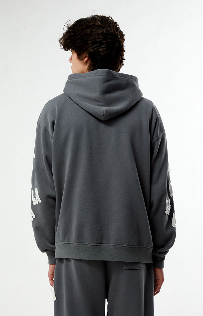 Pacsun Los Angeles Raw Applique Hoodie