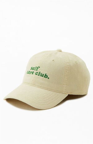 Self Care Club Corduroy Strapback Hat image number 4