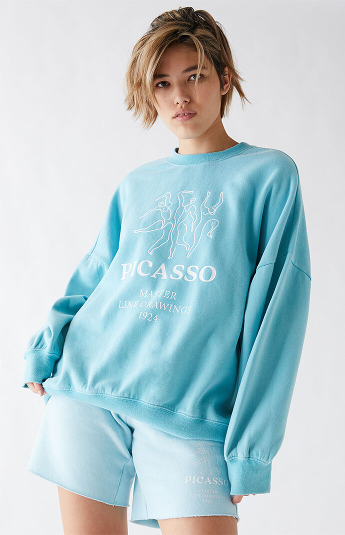 Pacsun picasso sweatshirt clearance