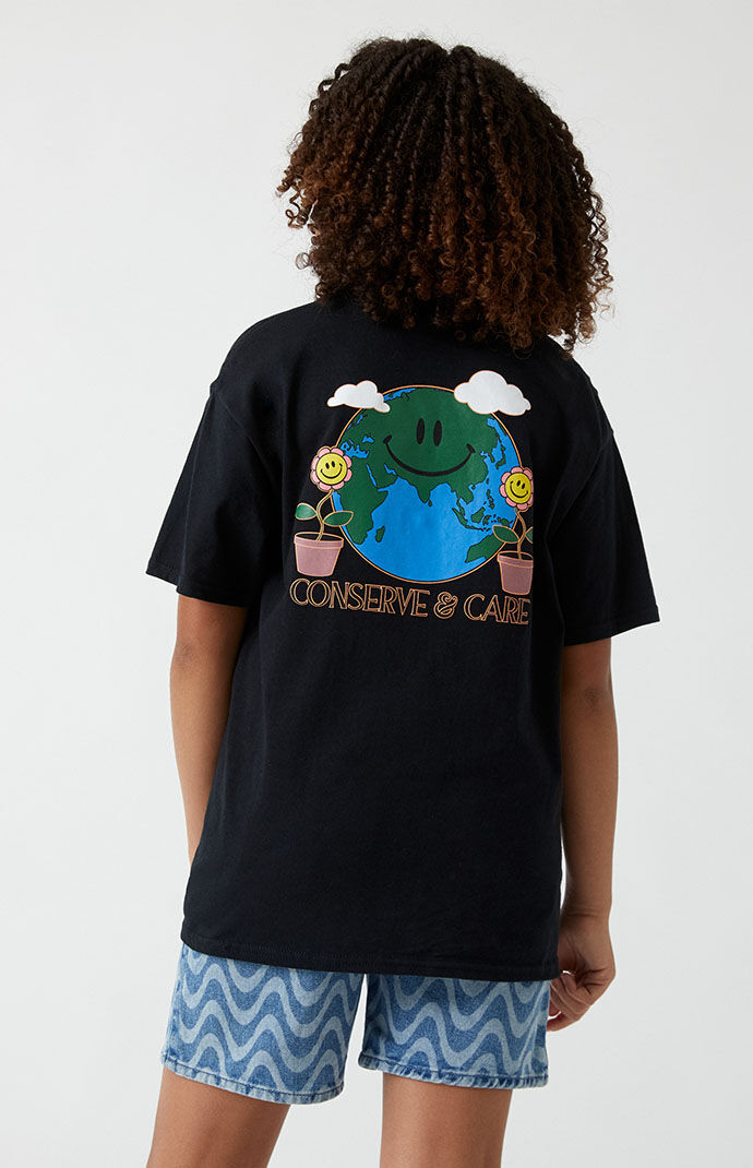 PacSun Kids Squiggle Print Denim 
