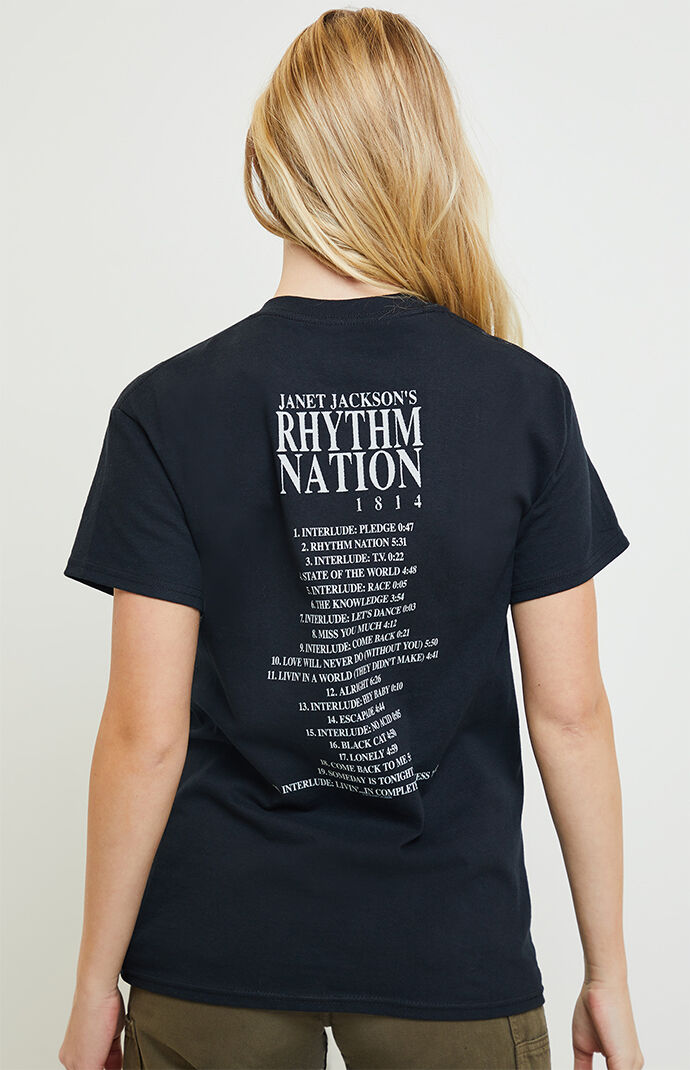 Janet Rhythm Nation T Shirt Pacsun