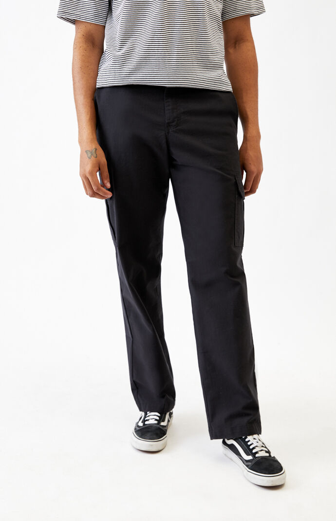Black Tough Max Ripstop Cargo Pants