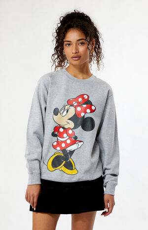 Disney Traditional Minnie Crew Neck Sweatshirt image number 1
