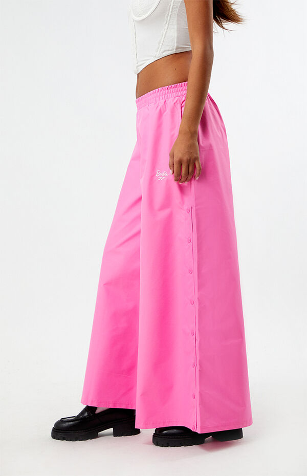 Reebok x Barbie Wide Leg Track Pants | Pacsun display picture 1
