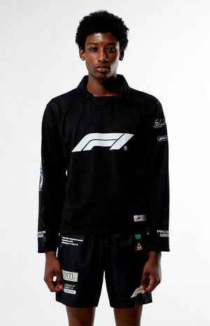 x PacSun Miami Black Long Sleeve Apex Jersey