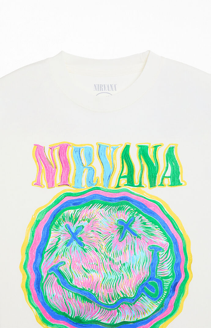 Nirvana Smiley Face T-Shirt | Pacsun