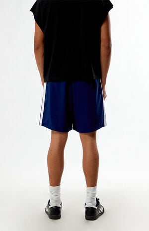 Navy Striped Chelsea Shorts image number 4