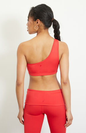 Active Bolt One Shoulder Sports Bra image number 3