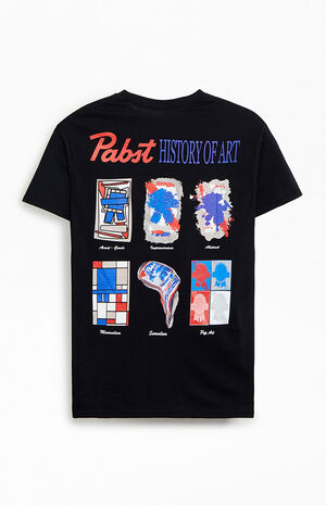 Pabst Blue Ribbon Art T-Shirt image number 1