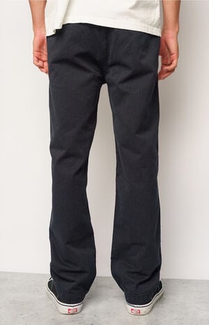 Slacker Black Pinstripe Pants image number 5
