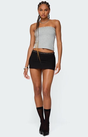 Jaxie Grommet Mini Skort image number 5