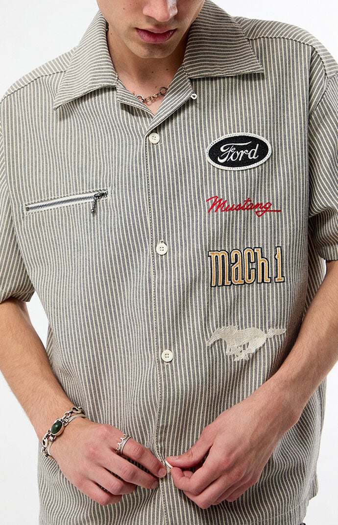 FORD Striped Work Shirt