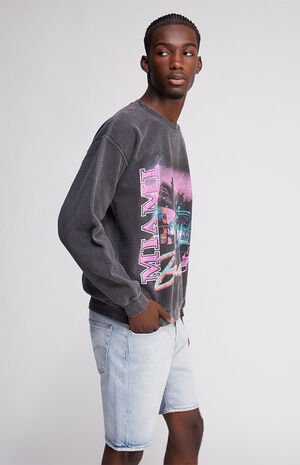 PacSun Miami Vintage Crew Neck Sweatshirt PacSun