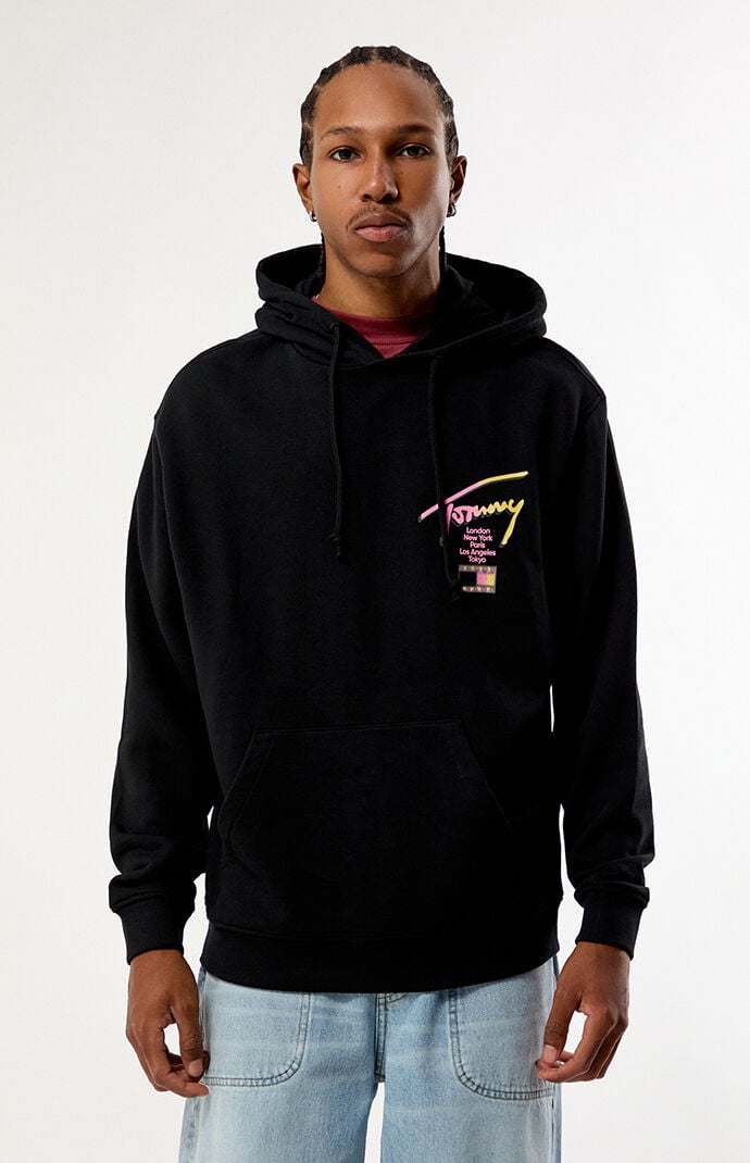 Tommy Jeans Signature Location Pullover Hoodie