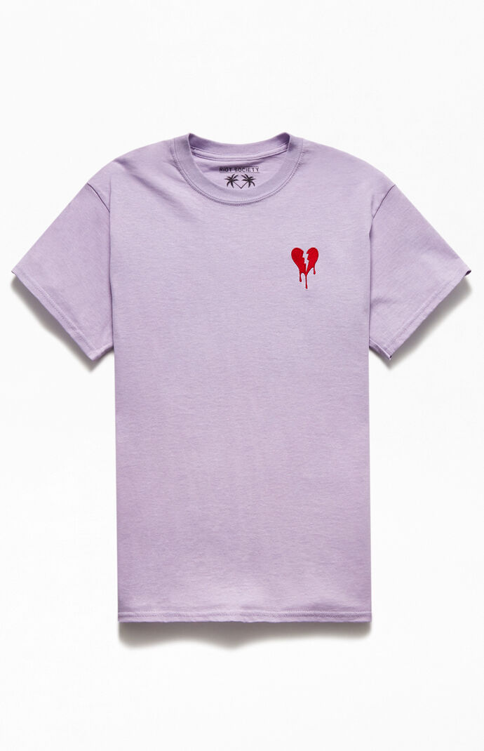 Dripping Heart Short Sleeve T-Shirt