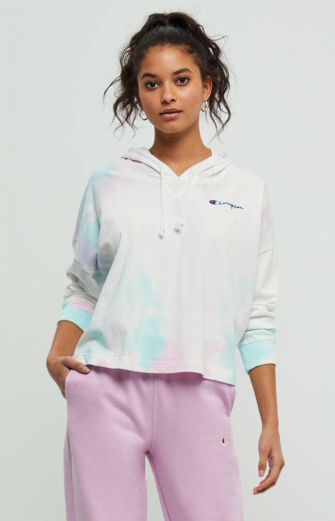 Champion Cloud Dye Hoodie At Pacsun Com