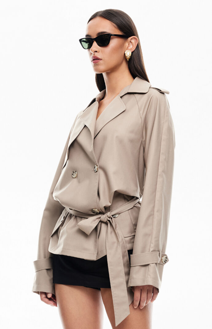 Cropped Treacherous Coat