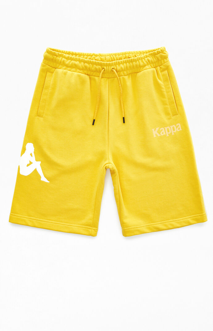 Yellow Authentic Sangone Sweat Shorts