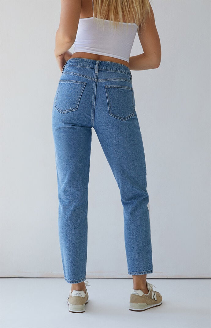 Colorblock Mom Jeans