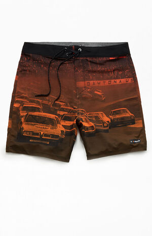 Eco Phantom NASCAR Finishline 18" Boardshorts image number 1