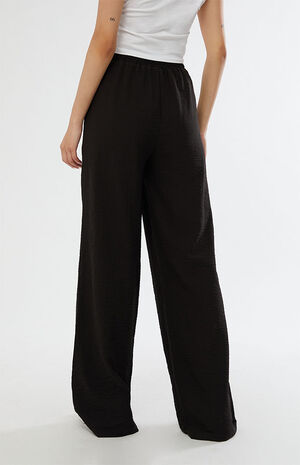 Crinkle Wide Leg Trousers image number 4