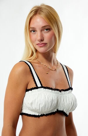 Ruched Crop Top image number 2