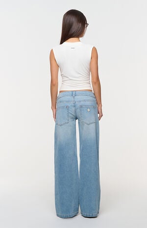 Jody 00 Low Rise Wide Leg Jeans image number 4