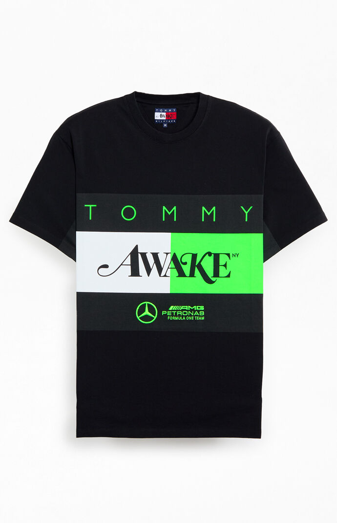 Awake NY x Tommy Hilfiger Mercedes Benz Flag T-Shirt
