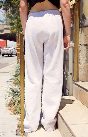 Heather Grey Rainey Sweatpants image number 4