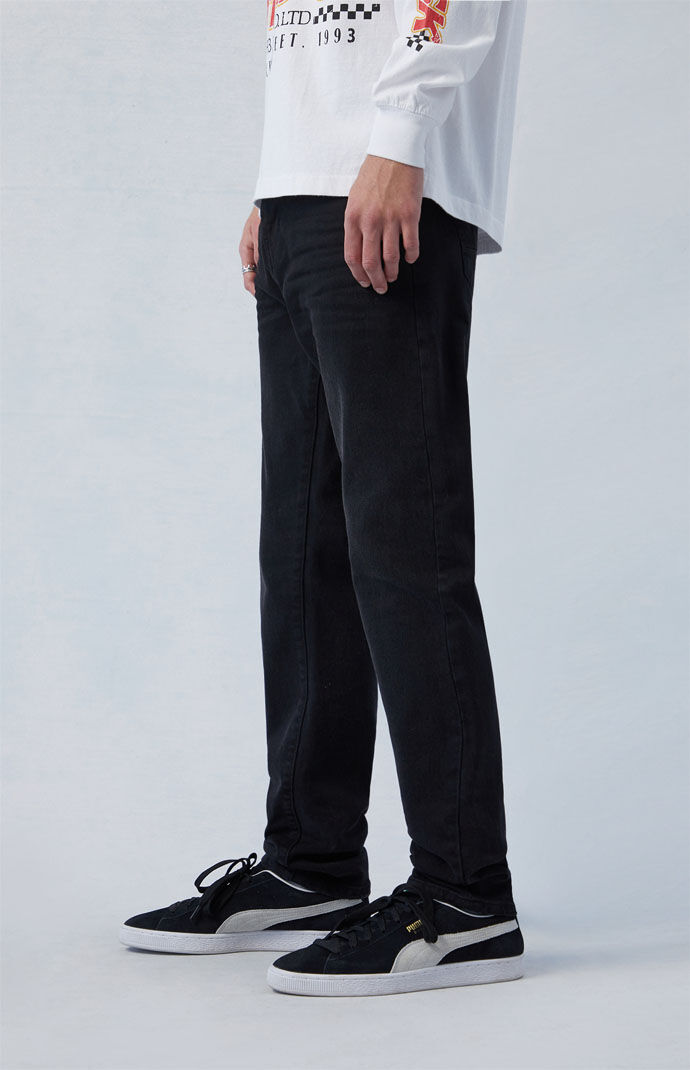 PacSun Comfort Stretch Black Athletic Slim Jeans PacSun