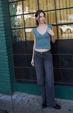 Green Amara Tank Top image number 4