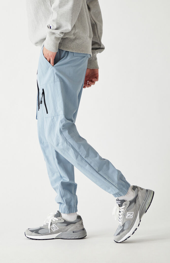 Relaxed Nylon Jogger Pants