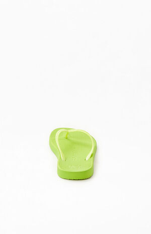 Women's Green Playa Sandals image number 3