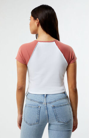 Delicious Strawberries Raglan T-Shirt image number 4