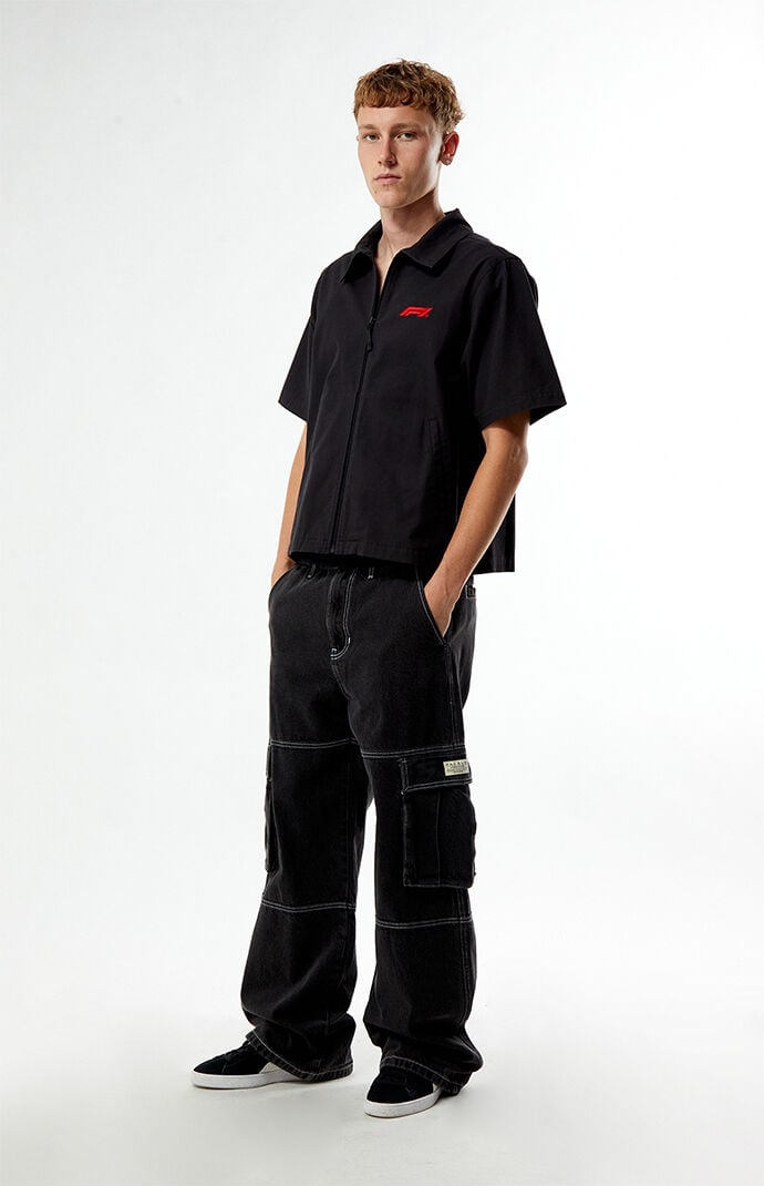 Formula 1 x Pacsun Monza Italy Staff Zip Up Shirt | Pacsun