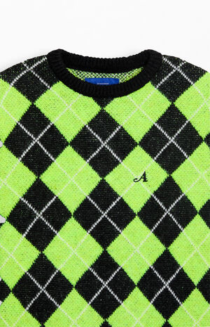 Argyle Crew Neck Sweater image number 2