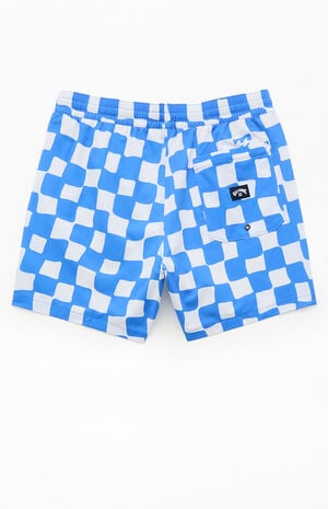 Lineup Laybacks Checkerboard 5.5" Swim Trunks image number 2