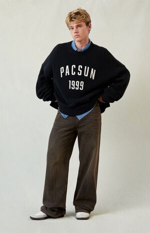 Blake Extreme Baggy Jeans Overdyed Brown image number 7