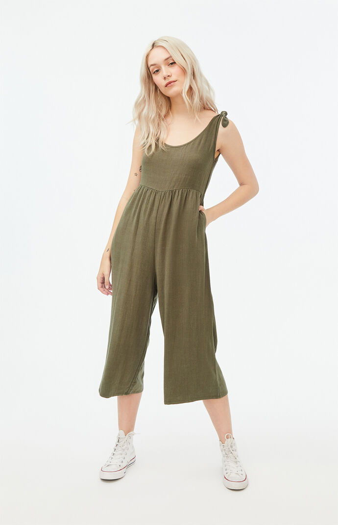 jumpsuit with tie straps