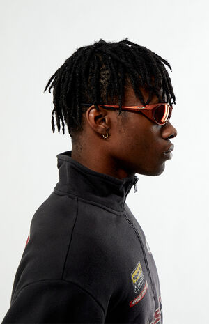 Fire Orange Eye Jacket Redux Sunglasses image number 2