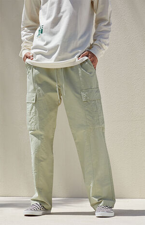 Green Baggy Cargo Pants image number 3