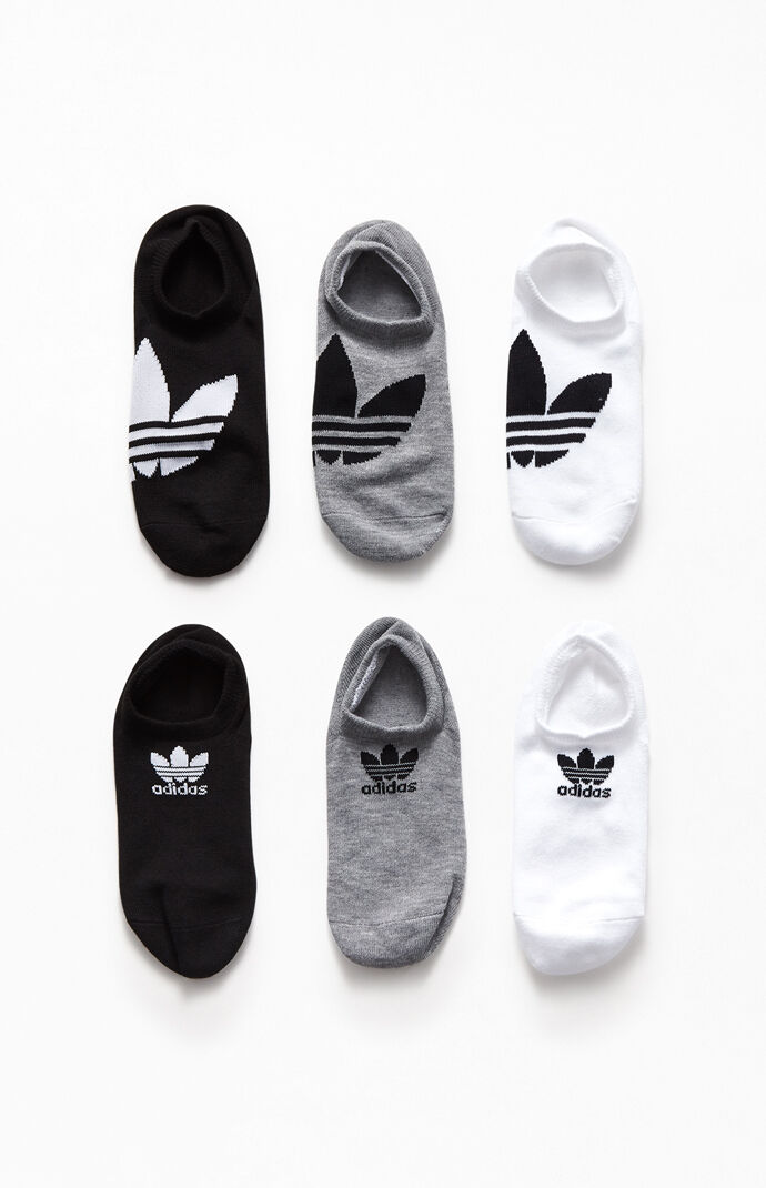 Six Pack Super No Show Socks