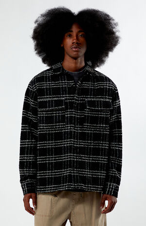 Oversized Wooly Flannel Shirt image number 2
